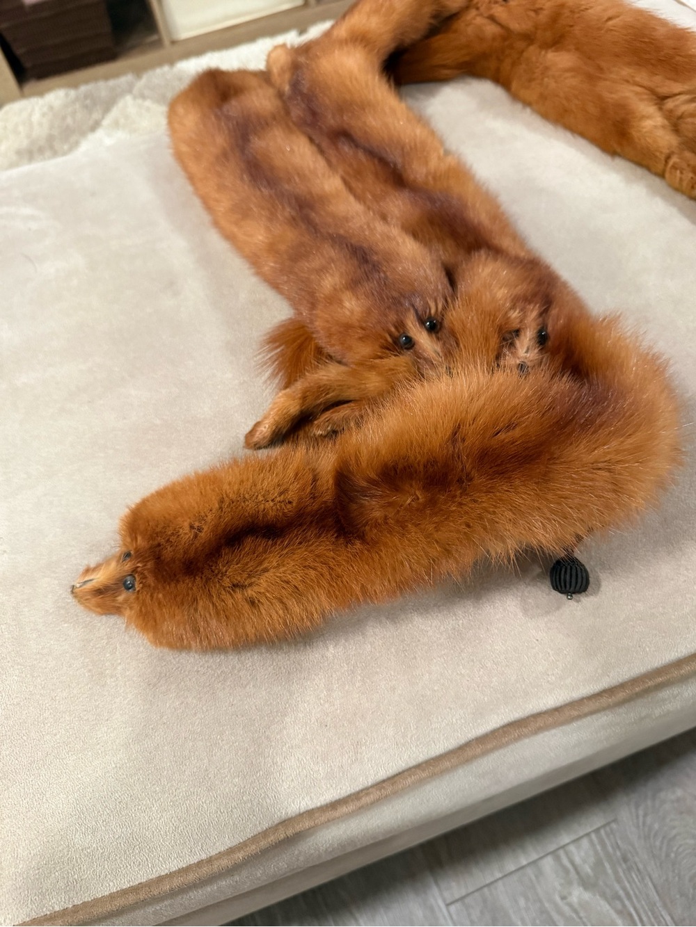 Vintage Mink Fur Stole - Picture 2 of 5